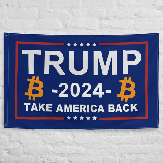 Trump 2024 | Take America Back - Flag