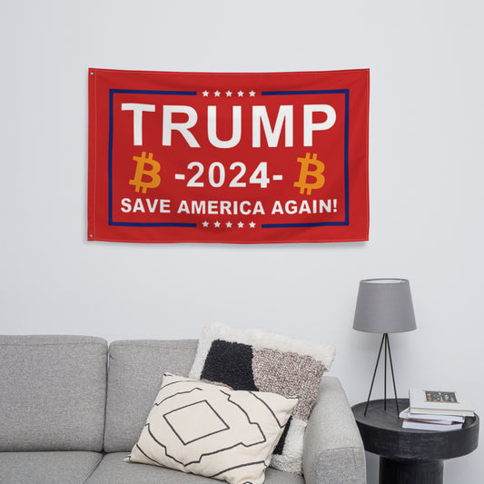 Trump 2024 | Save America Again - Flag