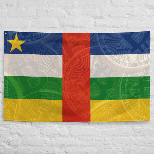 Bitcoin | Central African Republic - Flag