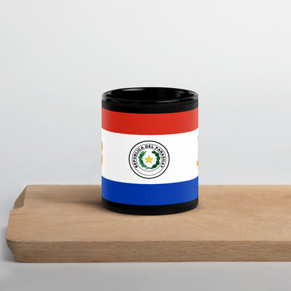 BTC OG | Paraguay - Black Glossy Mug