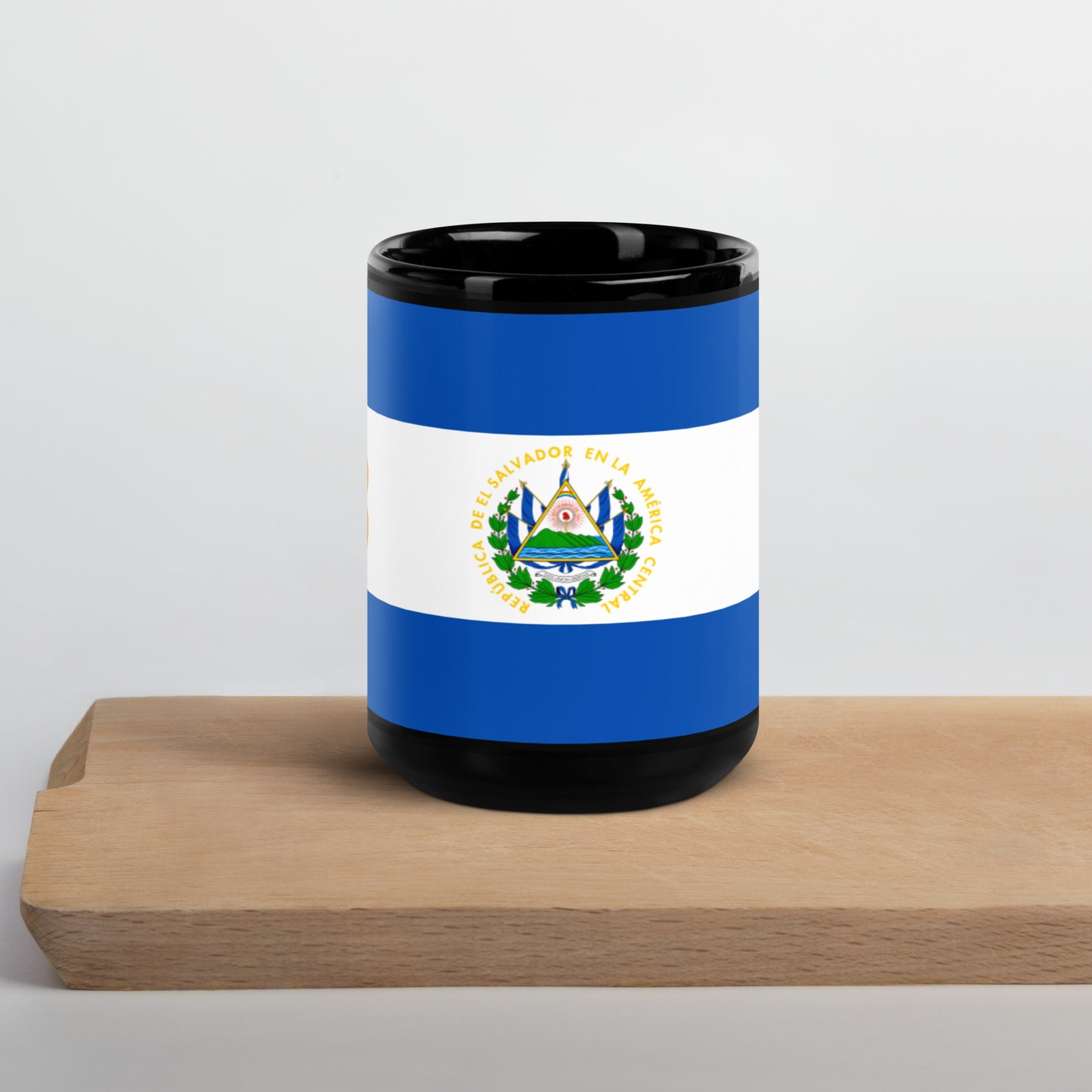 BTC OG | El Salvador - Black Glossy Mug
