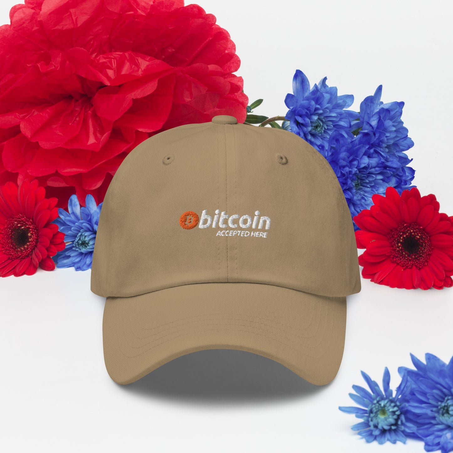 BitcoinAccepted - Dad hat