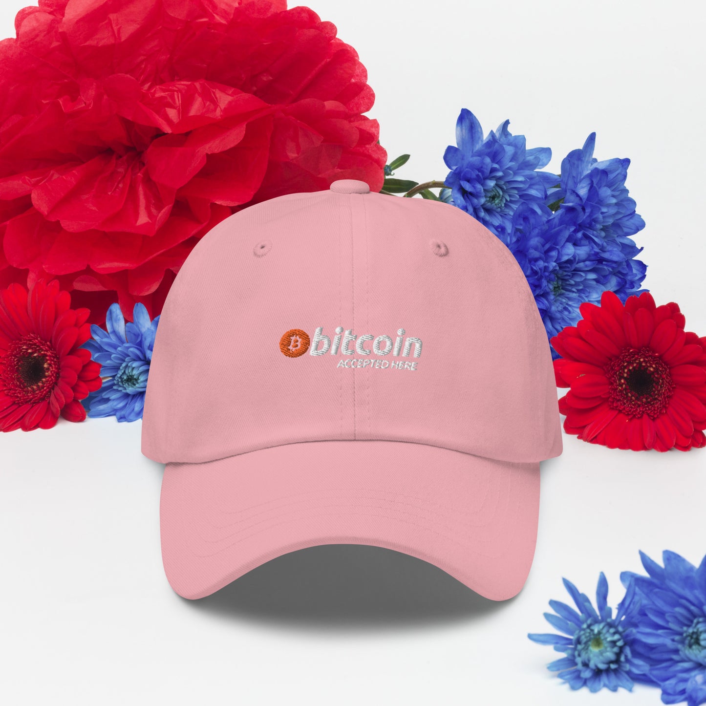 BitcoinAccepted - Dad hat