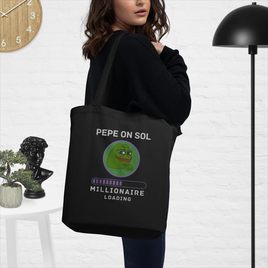 Pepe On SOL - Eco Bio Bag