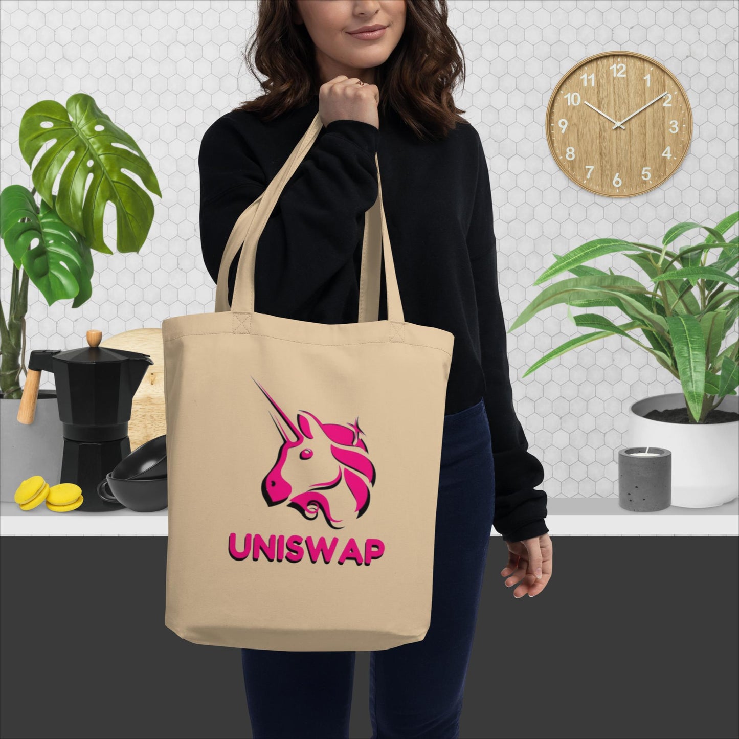 Uniswap I Want To Believe - Eco Bio Bag