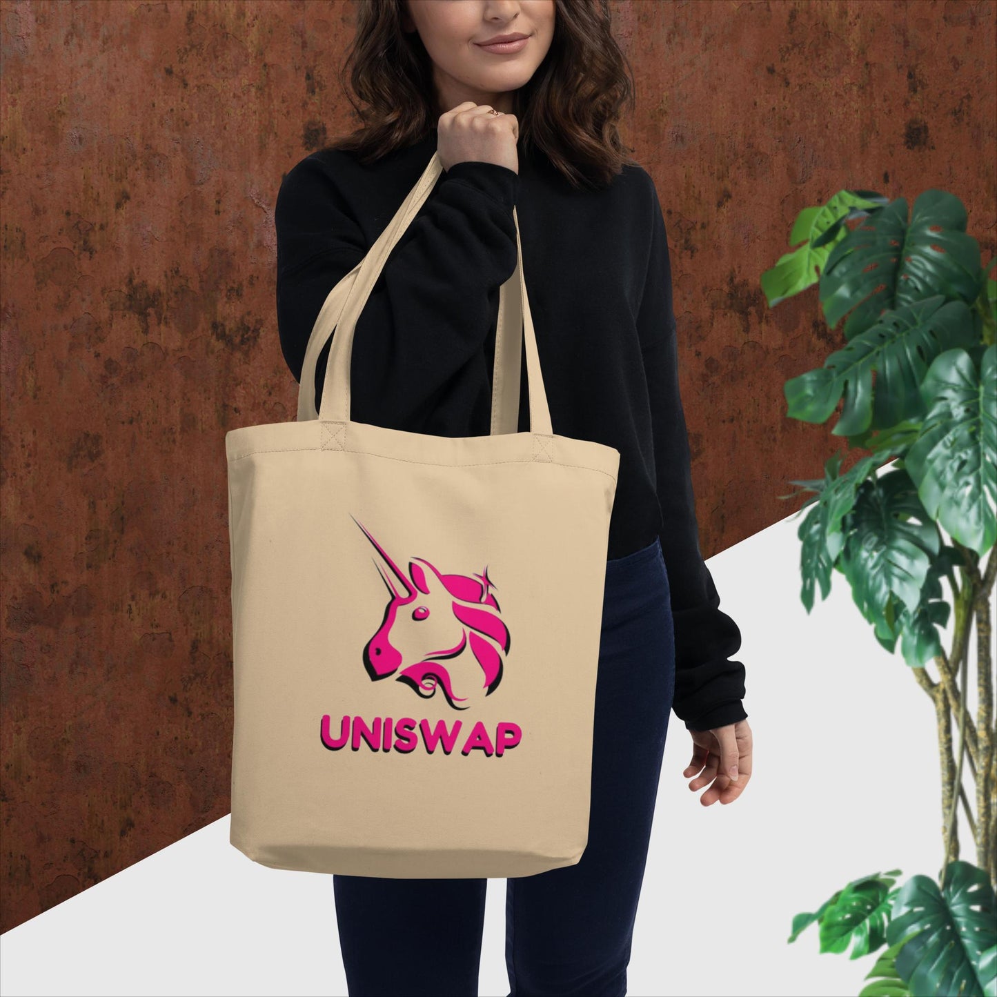 Uniswap Ride That Unicorn - Eco Bio Bag