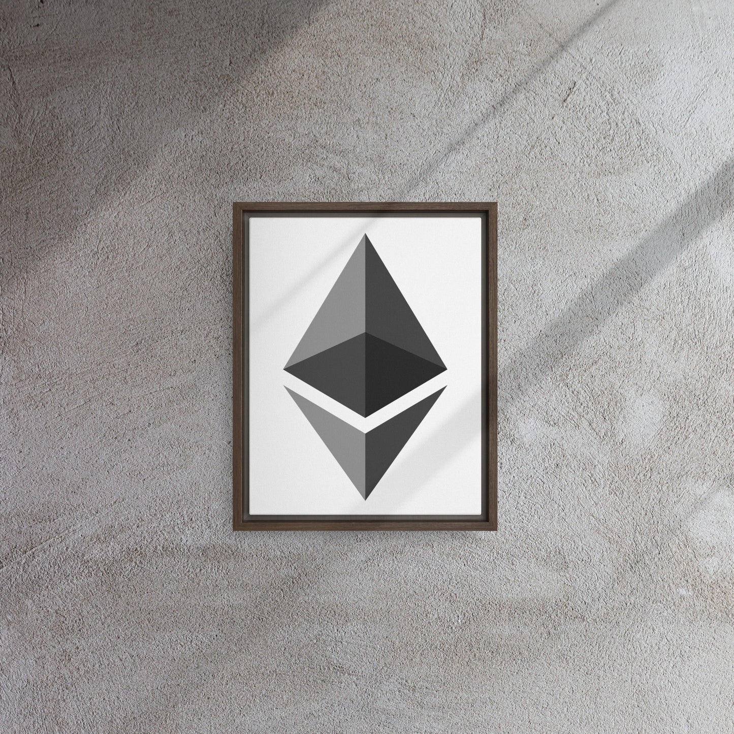 Ethereum - Framed Canvas