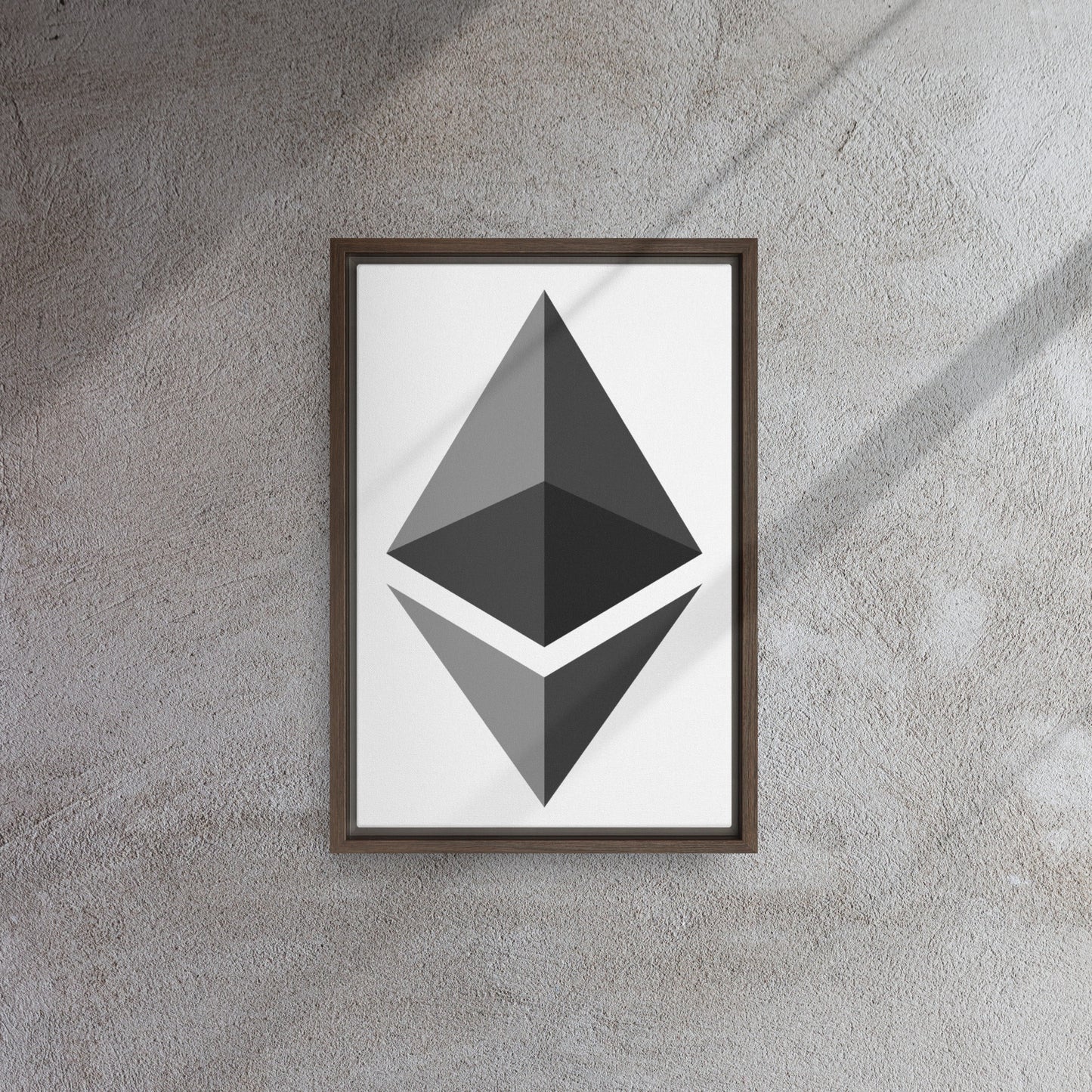 Ethereum - Framed Canvas