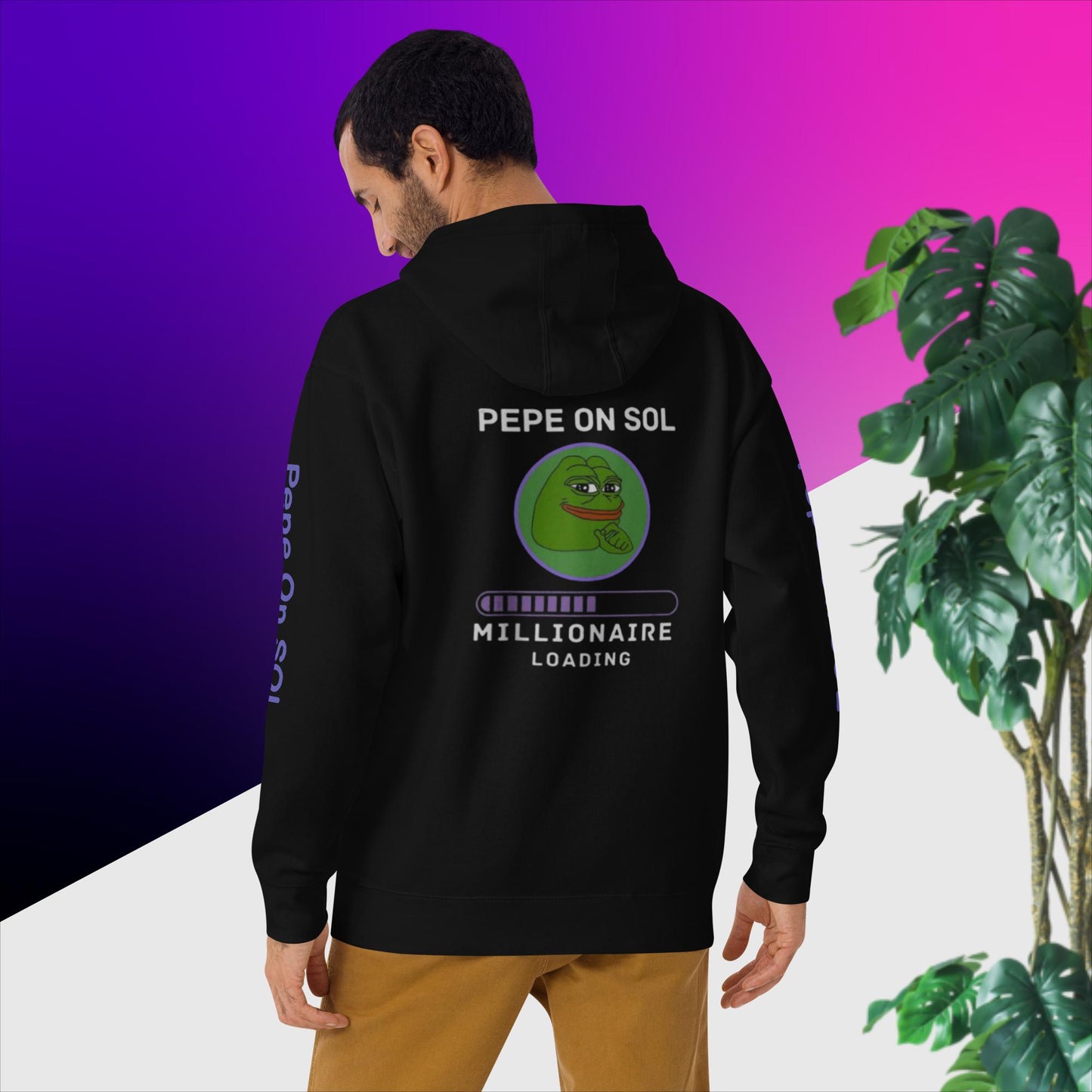 Pepe On SOL - Hoodie