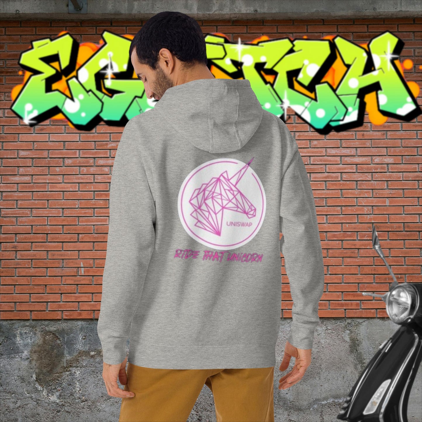 Uniswap Ride That Unicorn - Hoodie