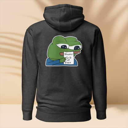 Pepe Naveer Gib Up Fren - Hoodie