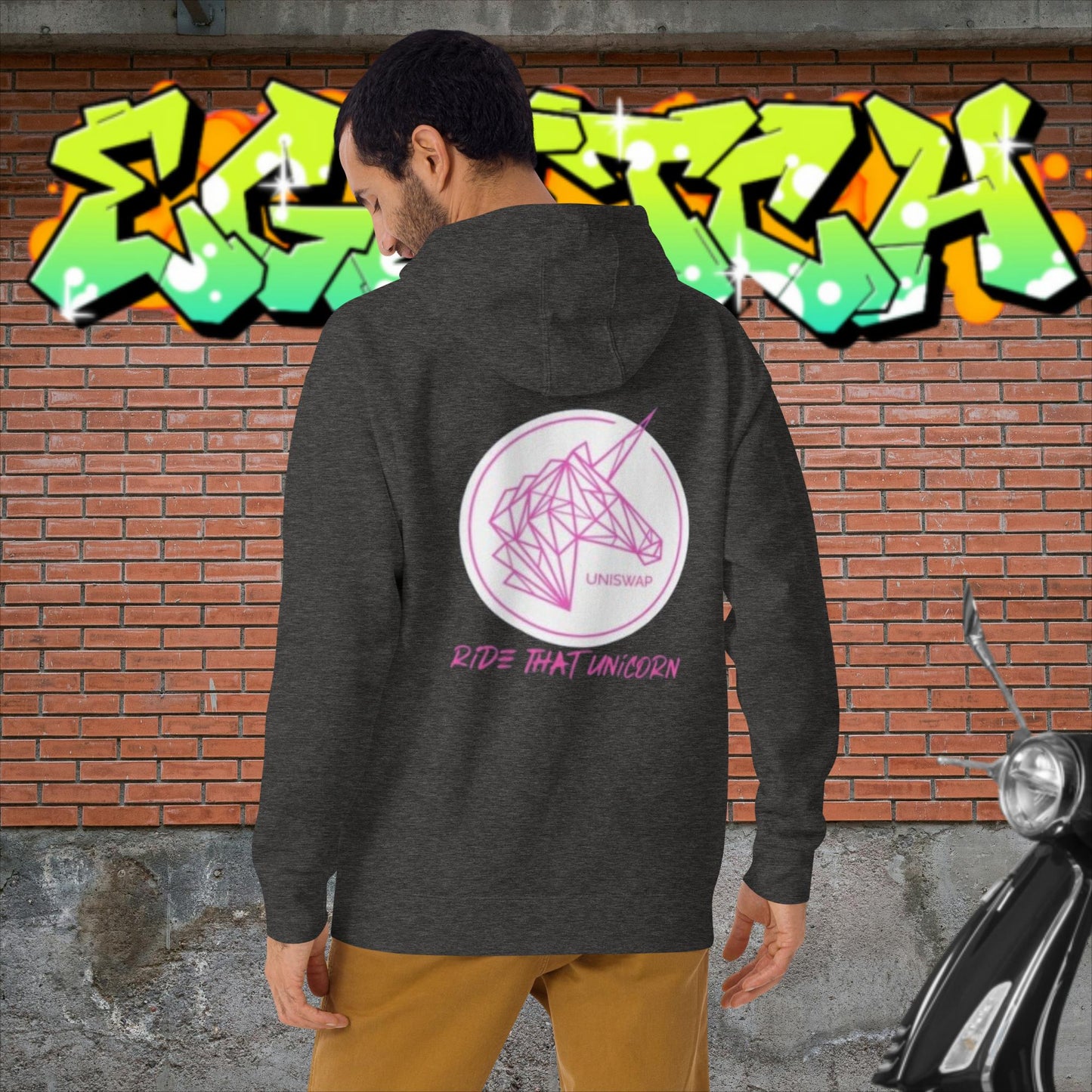 Uniswap Ride That Unicorn - Hoodie