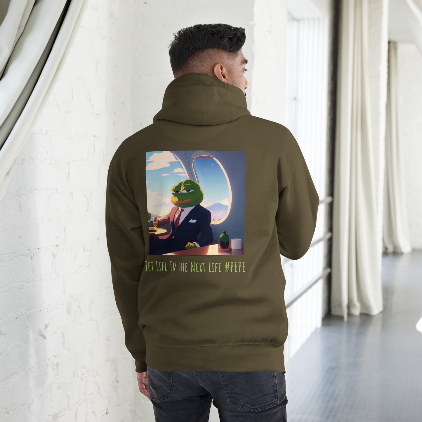 Pepe Jet Life To The Next Life - Hoodie