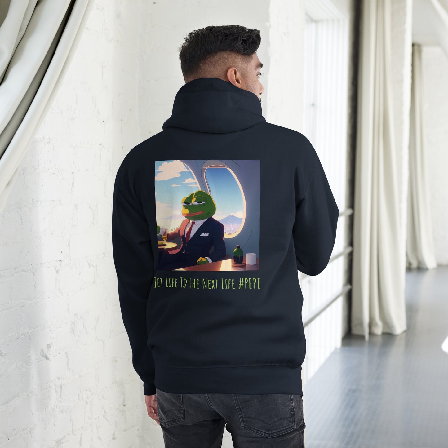 Pepe Jet Life To The Next Life - Hoodie