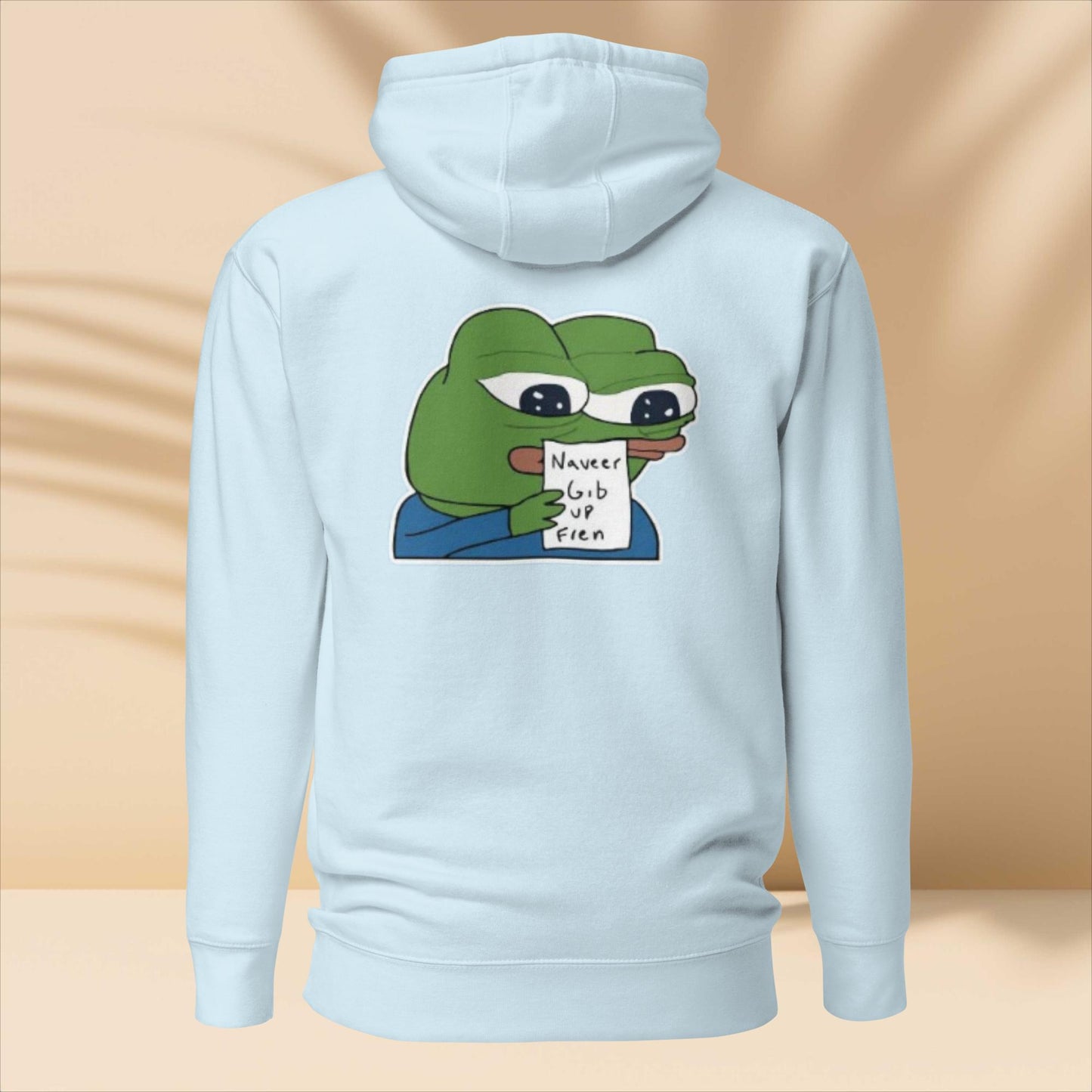 Pepe Naveer Gib Up Fren - Hoodie