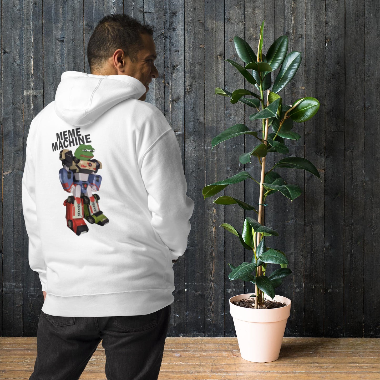 Pepe Meme Machine - Hoodie