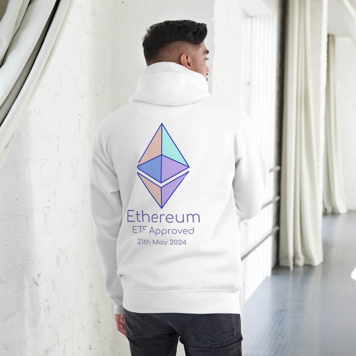 Ethereum ETF Approved Color Filled - Hoodie