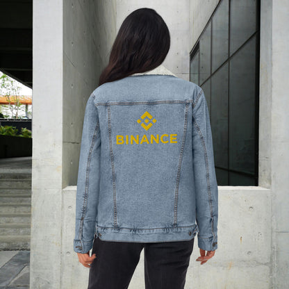 Binance Futures - Denim Sherpa Jacket