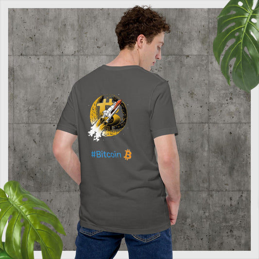 Bitcoin To The Moon - T-Shirt