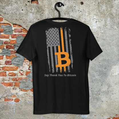 BTC American Flag - T-Shirt