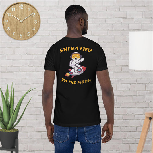 Shiba To The Moon - T-Shirt