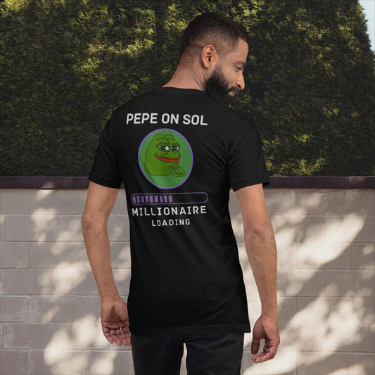 Pepe On SOL - T-Shirt