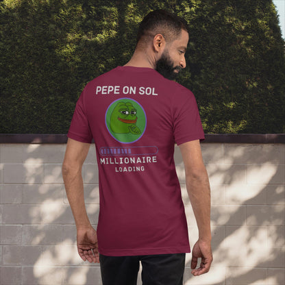 Pepe On SOL - T-Shirt