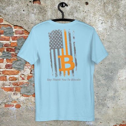 BTC American Flag - T-Shirt