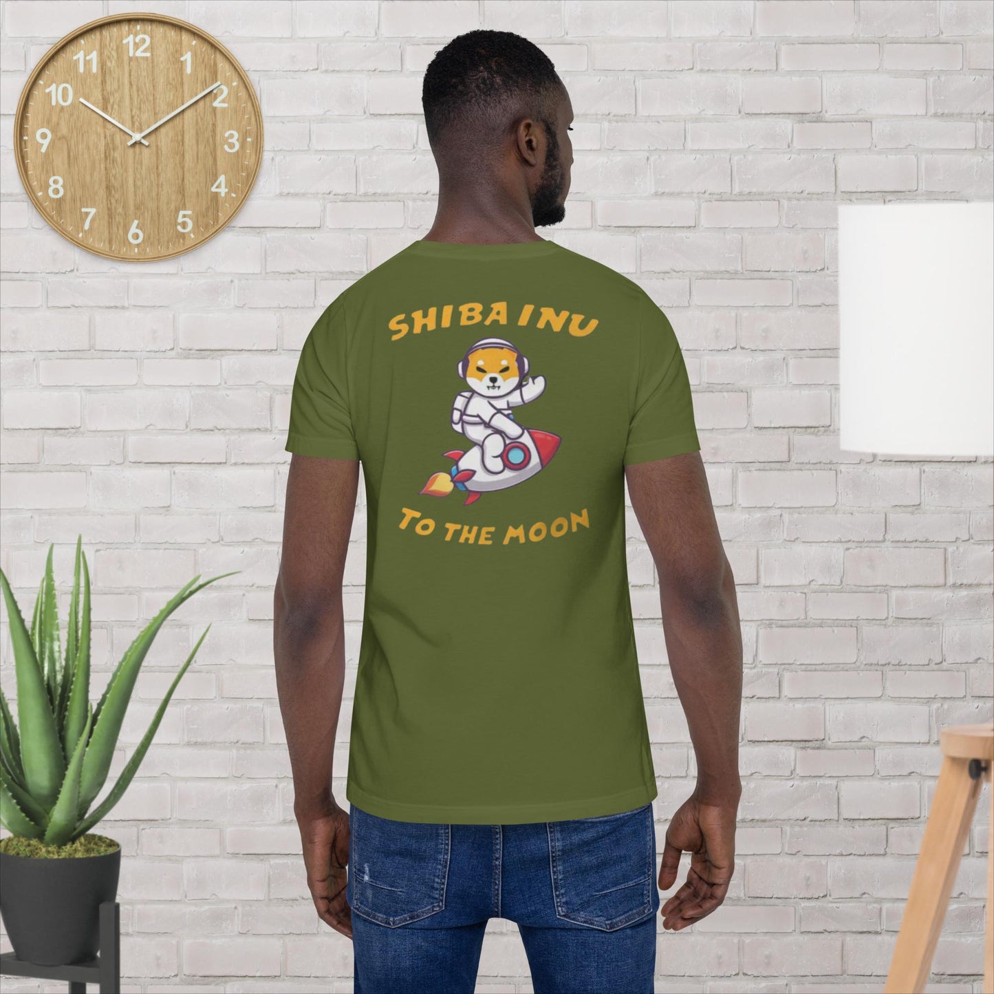 Shiba To The Moon - T-Shirt