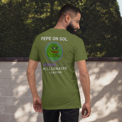 Pepe On SOL - T-Shirt