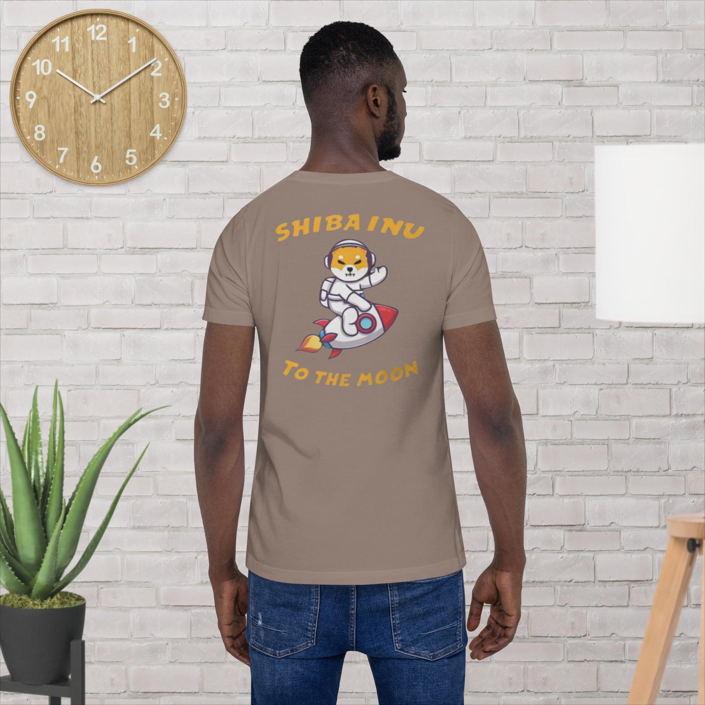 Shiba To The Moon - T-Shirt