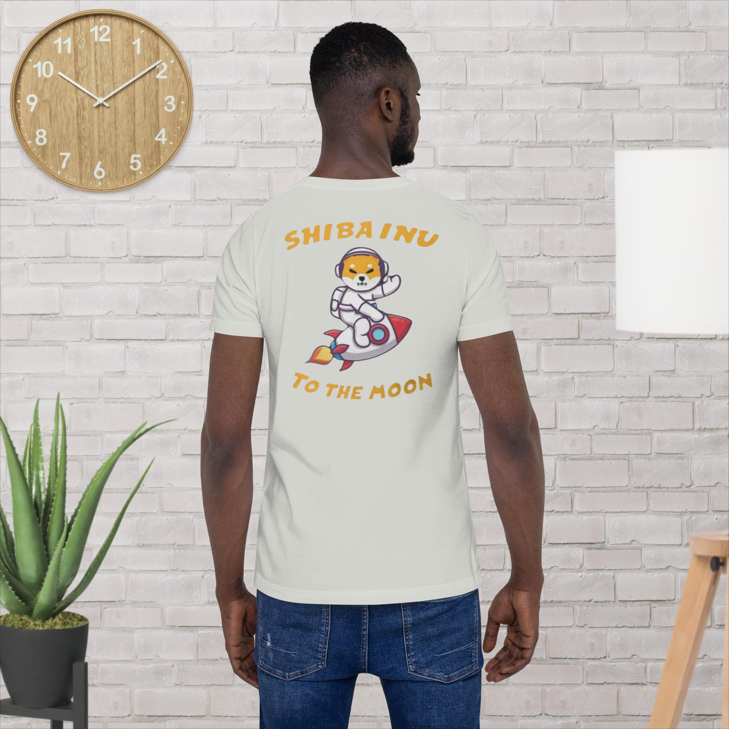 Shiba To The Moon - T-Shirt