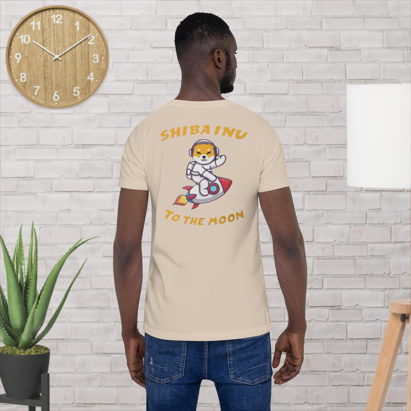 Shiba To The Moon - T-Shirt