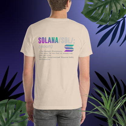 Solana Definition - T-Shirt