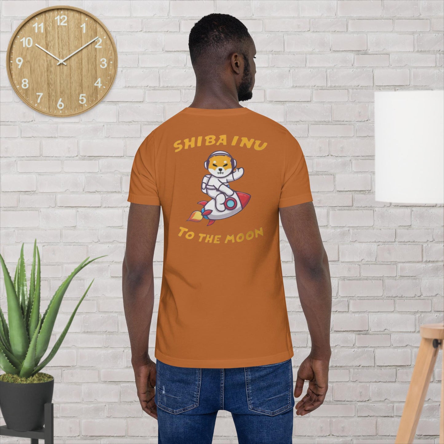 Shiba To The Moon - T-Shirt