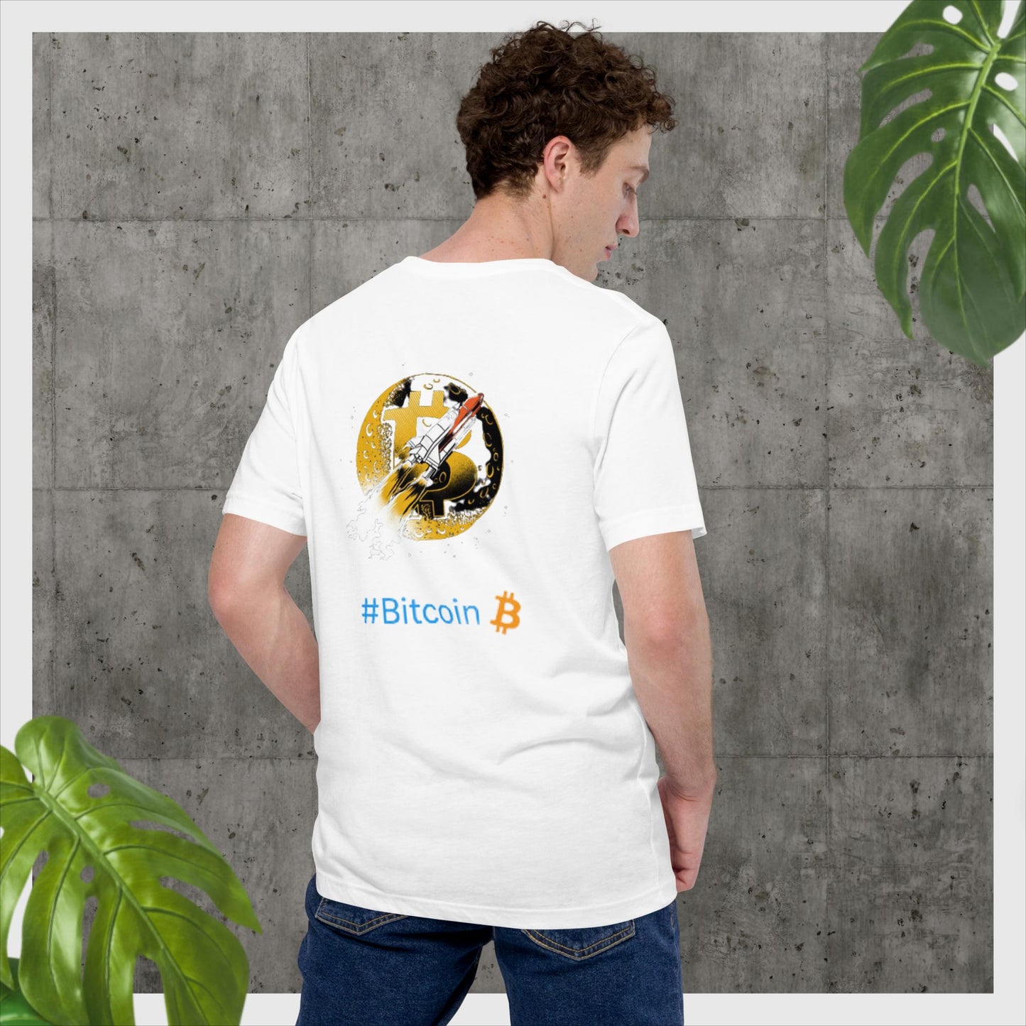 Bitcoin To The Moon - T-Shirt