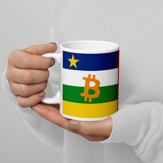 BTC OG | Central African Republic - White Glossy Mug