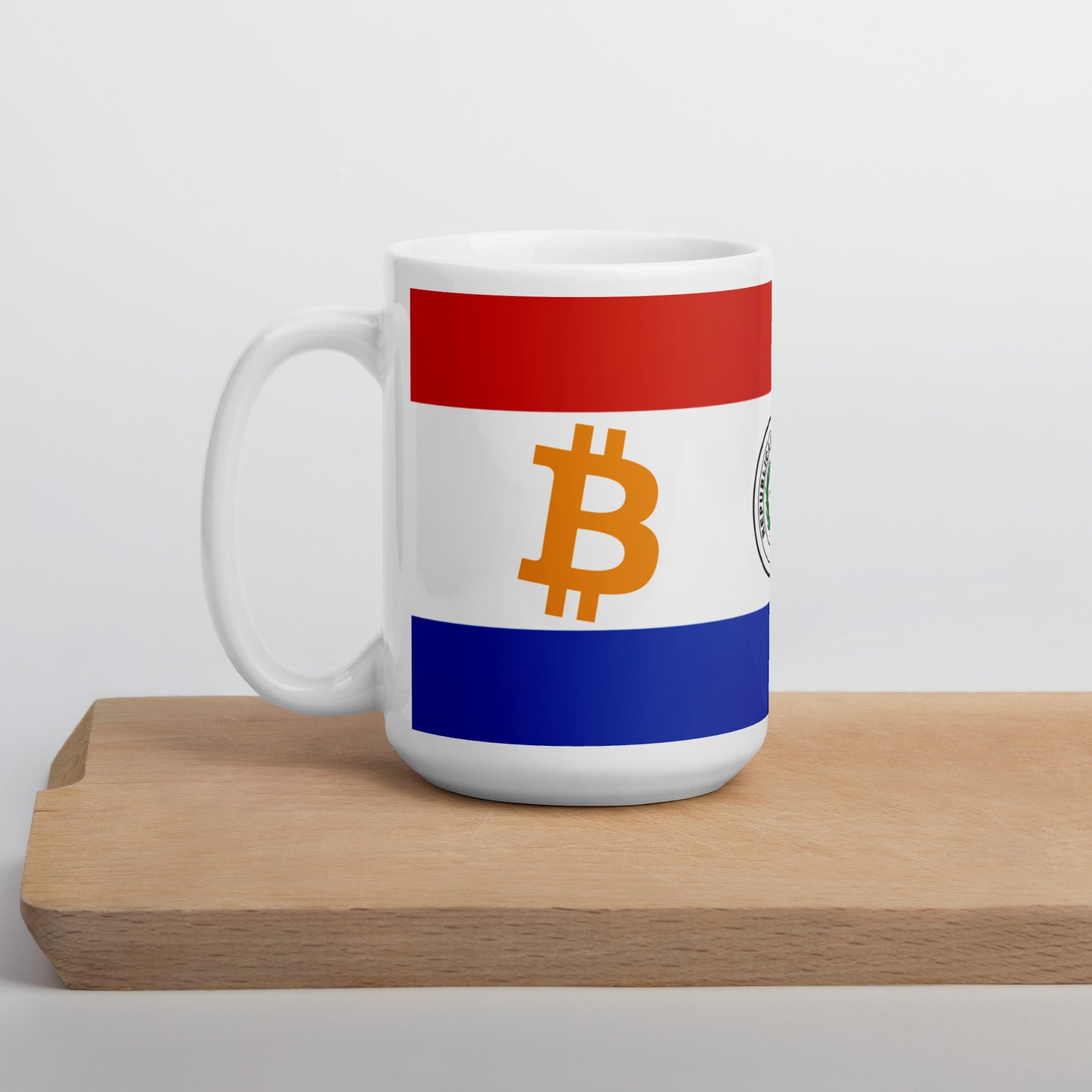 BTC OG | Paraguay - White Glossy Mug