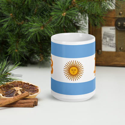 BTC OG | Argentina - White Glossy Mug